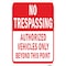 Signmission Safety Sign, 12 in Height, Aluminum, 24960 A-1218-24960 - alternate 1